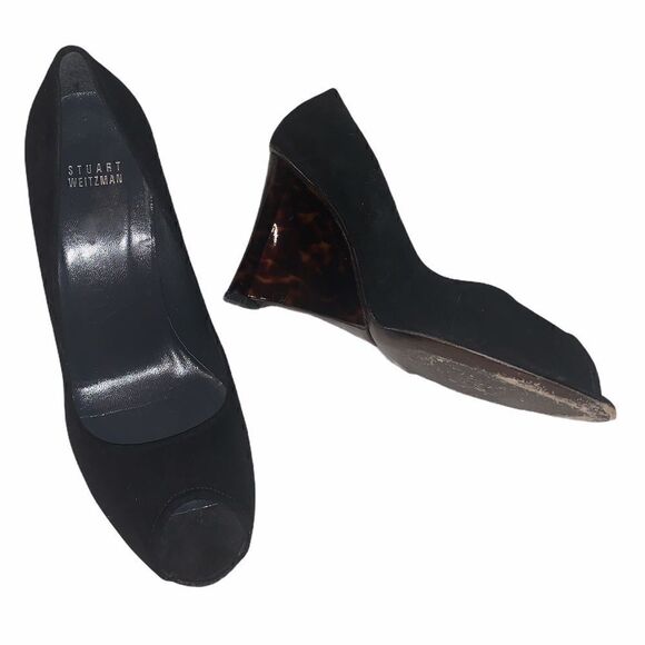 STUART WEITZMAN WEDGES SIZE 9 - Picture 1 of 4